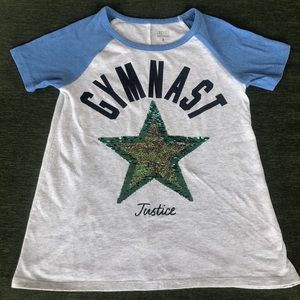 Justice active wear T-shirt